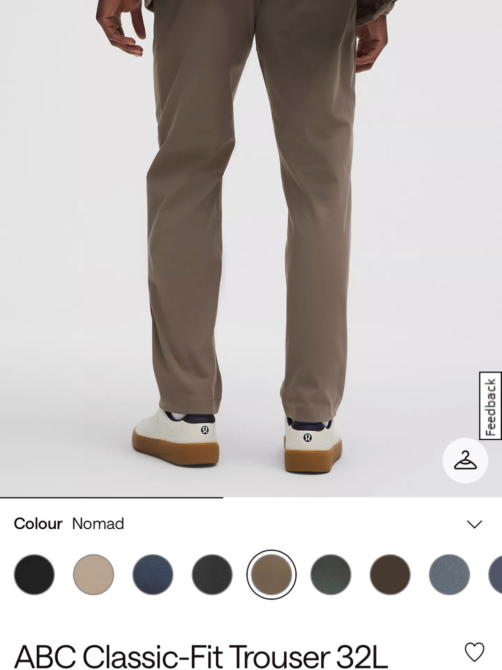 lululemon athletica Men’s Chinos — Nomad Brown